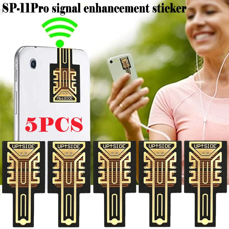 Signal verbesserung Aufkleber Booster sp11 Pro SP-12 Antenne Signal verstärker für alle Smartphones tragbare Camping-Tools neu