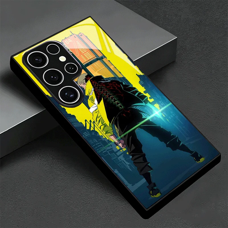 Anime Lucy Glass Phone Case - Shockproof Cover, Stylish & Durable Design