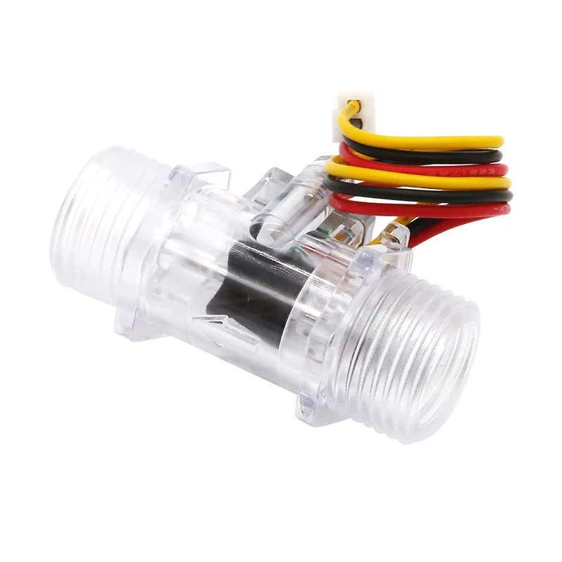 Hall Water Flow Sensor High Precision Turbine Flow Meter S201C Water Heater/Water Dispenser Available