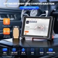 THINKSCAN 689BT Auto OBD2 Scanner CANFD DOIP Full System Actuator Test 34 Reset IMMO Lifetime Free Update Car Diagnostic Tool 2