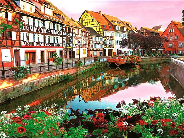 Diamond Painting House Scenery 5D Diamond Mosaic Seaside Landscape Rhinestone Embroidery Full Round Drill Home Decor CY-FJ00133-AE5