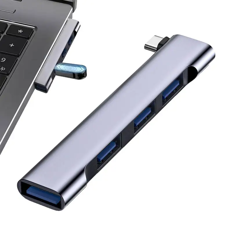 

USB-концентратор с 4 портами типа C, аксессуары для ноутбука