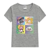 Boys T-shirt Cartoon Lanky Box Cute Print Short Sleeve Girls Clothes Summer Casual Fashion Funny Cotton Children Tops Kawaii Tee 3