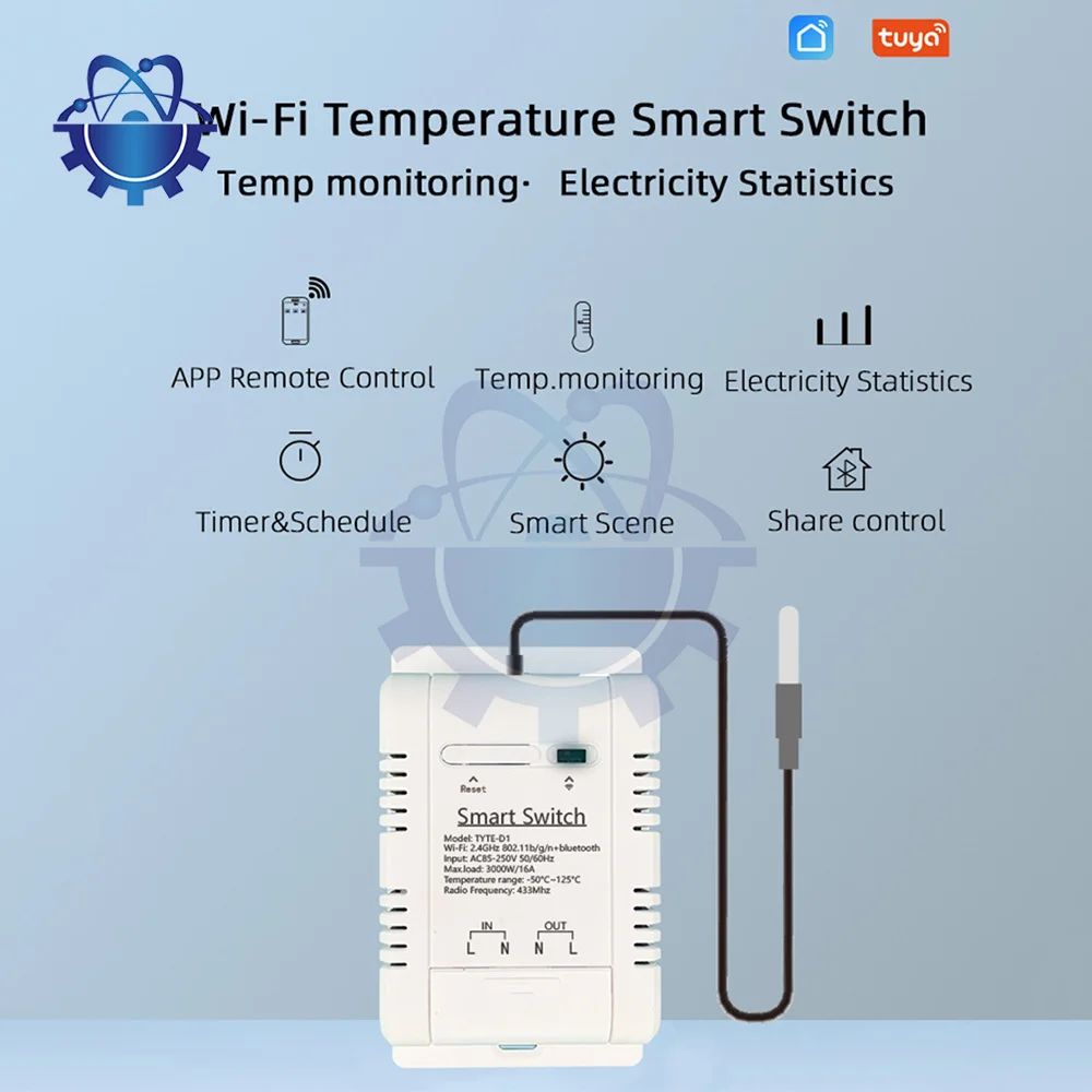 Remote Control Wireless WIFI Switch Module AC85-250V 16A Wireless Switch Compatible With Google Home Timer Function Relay DIY