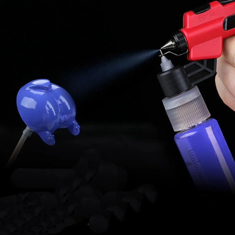 1 세트 0.3mm/0.5mm 수성 페인트 에어브러시 PT-AB 노워시 에어브러시 마커 펜 모델링용 에어브러시 퀵 페인트 체인지[S13]