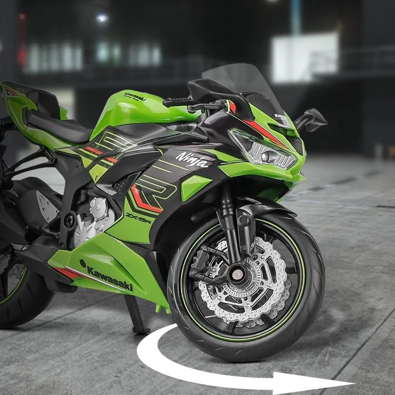 Motorcycle Toy Model 1/12 BMW Kawasaki Ninja Suzuki Yamaha Honda CBR Diecast Motorbike Miniature Collection Gift Boy With Box 5