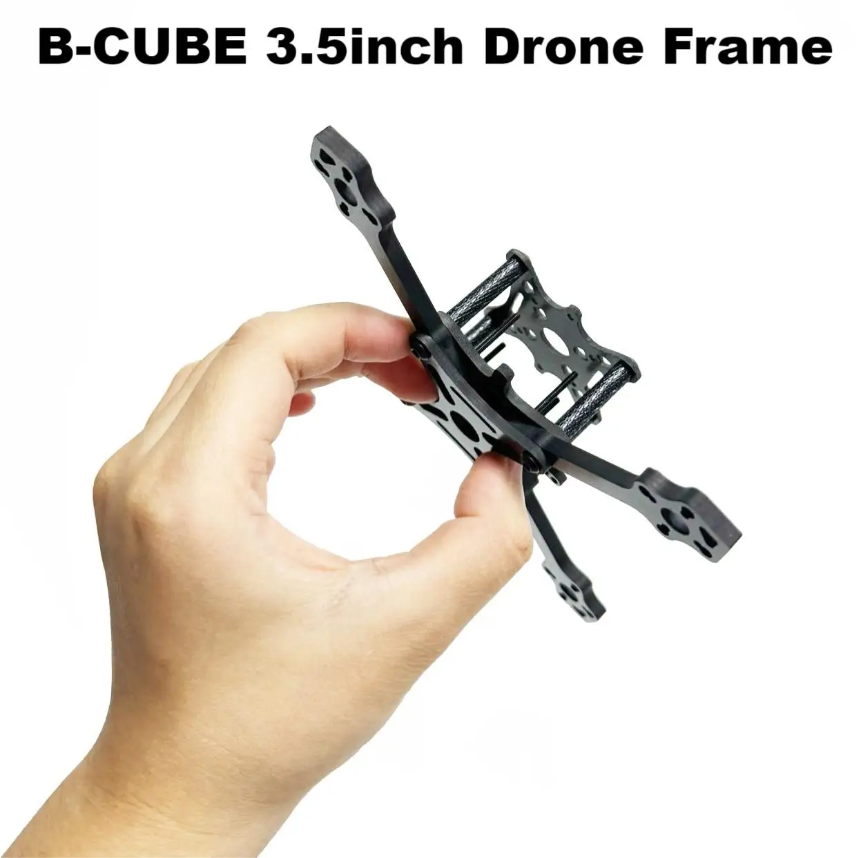 B-CUBE 3.5inch FPVDrone Frame Kit Carbon Fiber Racing Drone Quadcopter Freestyle