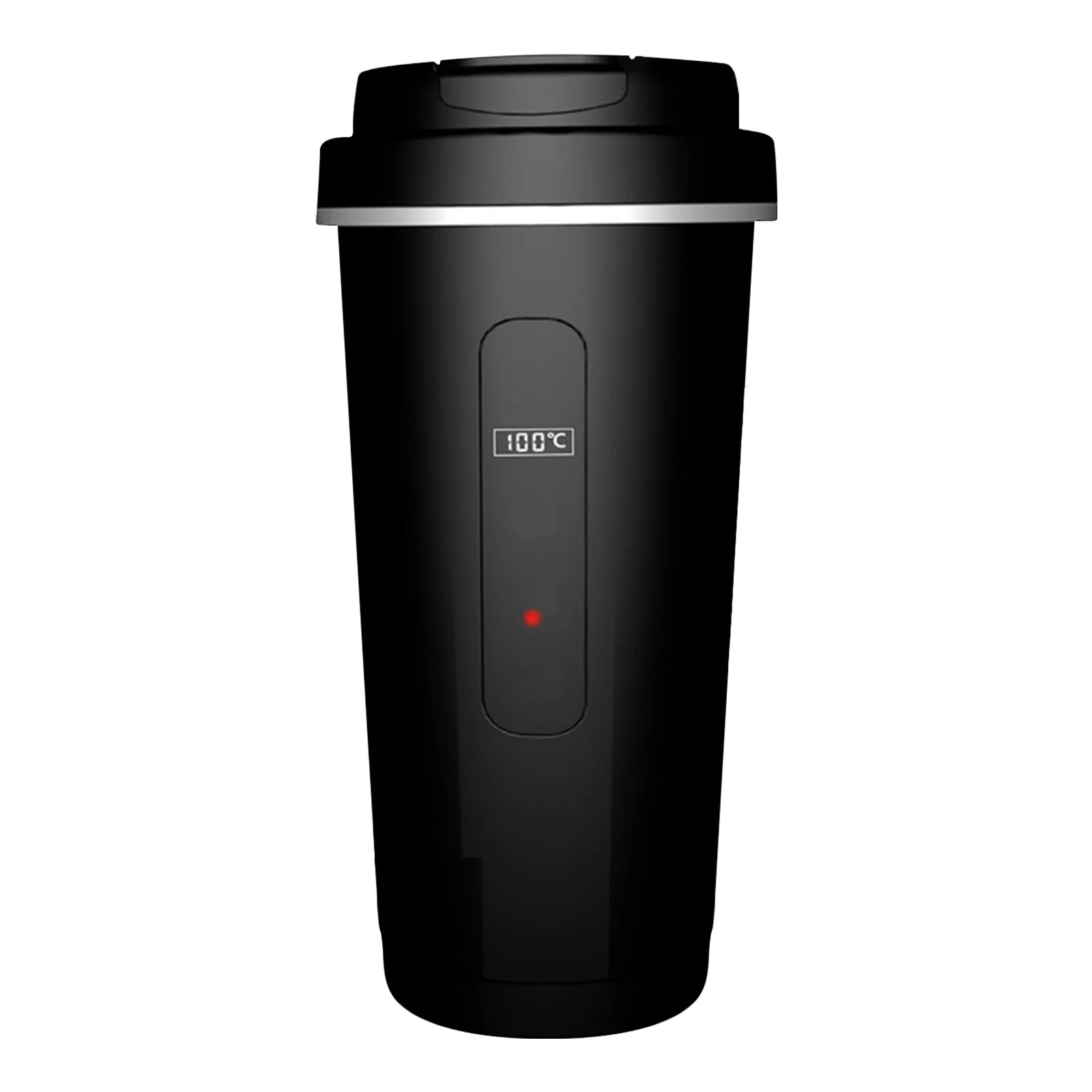 휴대용 차량용 물 끓이기 포트 스테인리스 스틸 트럭용 가열 컵 소형 전기 주전자