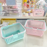 Storage Basket Shopping Basket Kids Grocery Basket with Handles Small Retail Shopping Baskets for Party Favors, Storage 3