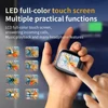 New Full Touch Screen Headphones ANC Bluetooth 5.4 Noise Cancelling Earphones HiFi Stereo Wireless In-Ear ENC Earbuds With Mic 5