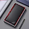 Practical gift Men's long wallet Leather horizontal top layer cowhide leather wallet card bag 4