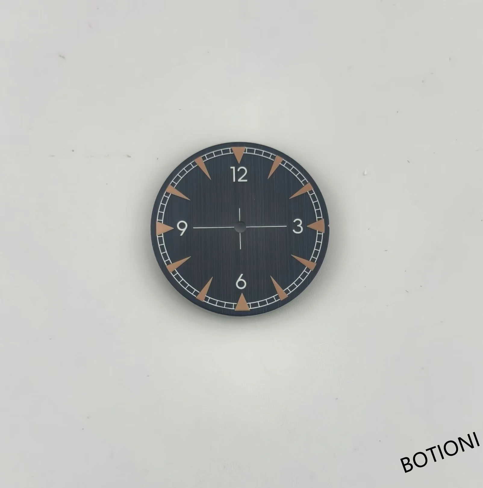 BOTIONI 33.2 ملم أسود أزرق أخضر فضي ساعة مينا مضيئ...