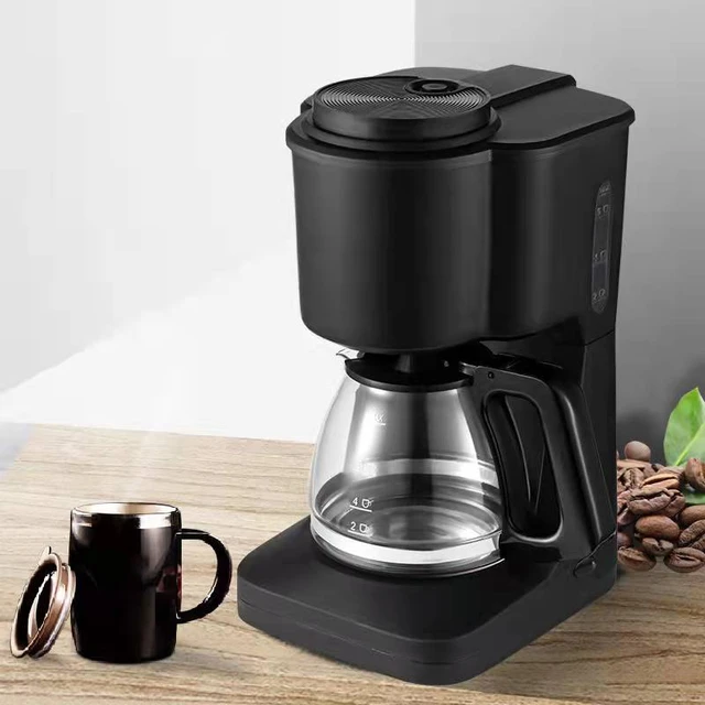 Macchina da caffè americano portatile a goccia con pentola multi-persona  Home Office piccola macchina da caffè semiautomatica per la conservazione  del calore - AliExpress