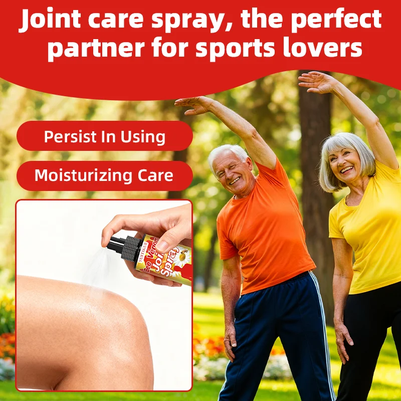 YUITIKUE Bee Venom Joint Spray - Consistently use it with added chamomile, honey, and bee venom to care for your joints