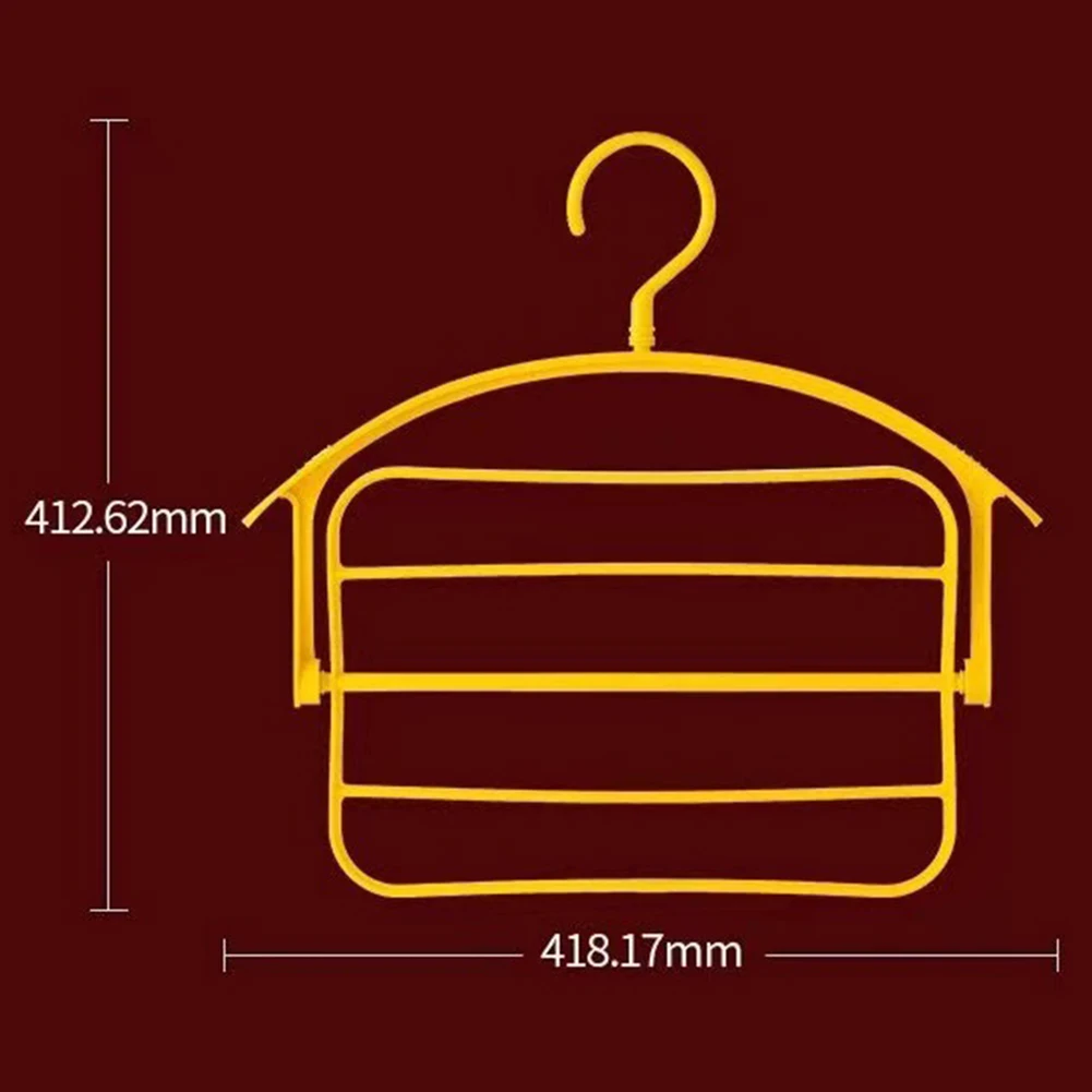 

Reversible Folding Trouser Rack Up And Down Flip Design Household Supply
