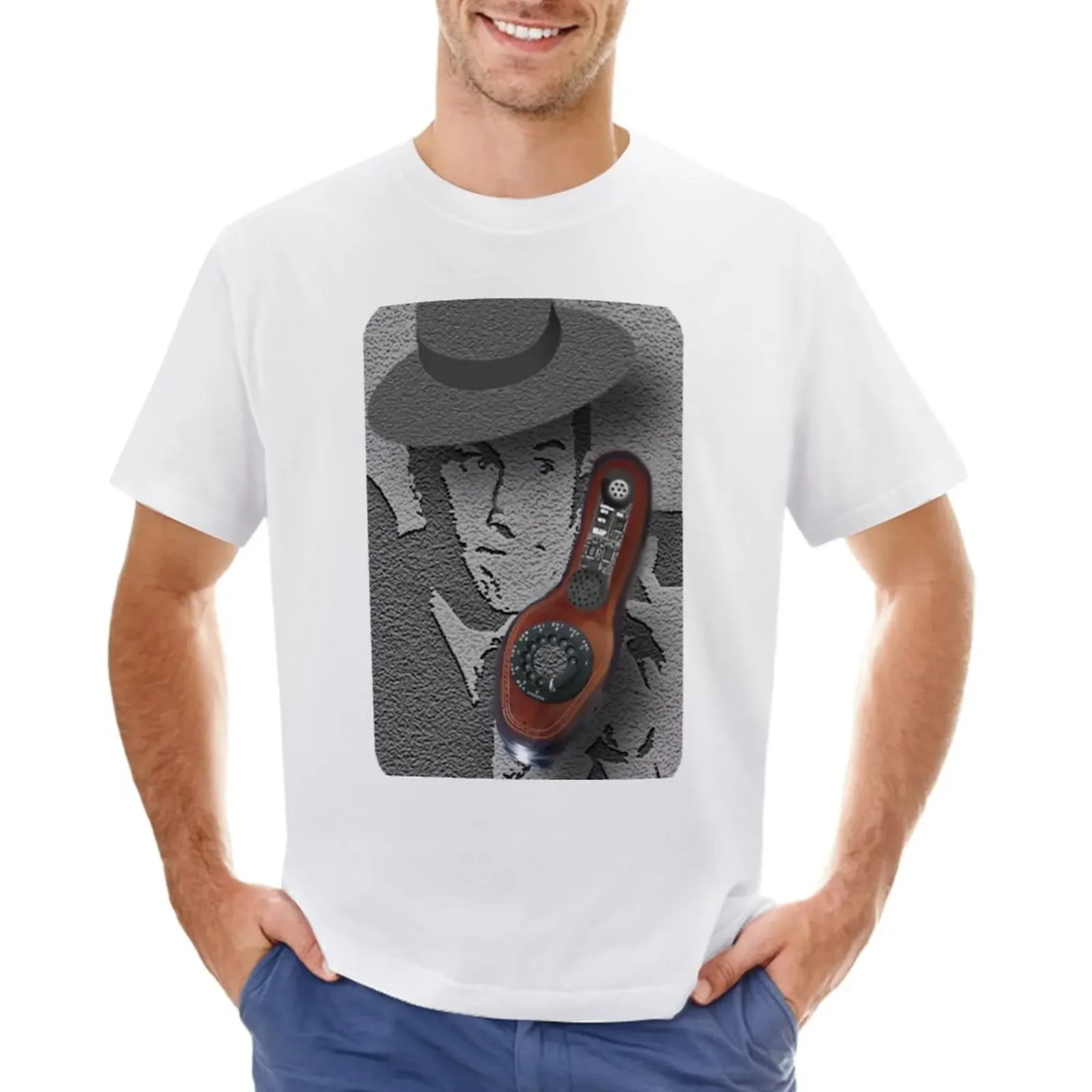 ??? Agente Segreto 86 ~ Maxwell Smart .. Ciao 99 Prendi Il Telefono .. Maglietta .. Il Mio Omaggio A Maxwell Smart???? T-Shirt