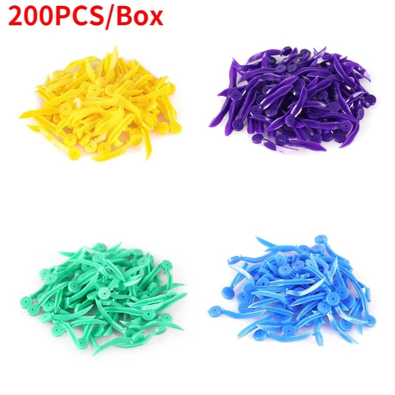 

200Pcs/box Dental Wedges Disposable Tooth Gap Wedge Medical Grade Plastic Dental Supplies Dentist Tools