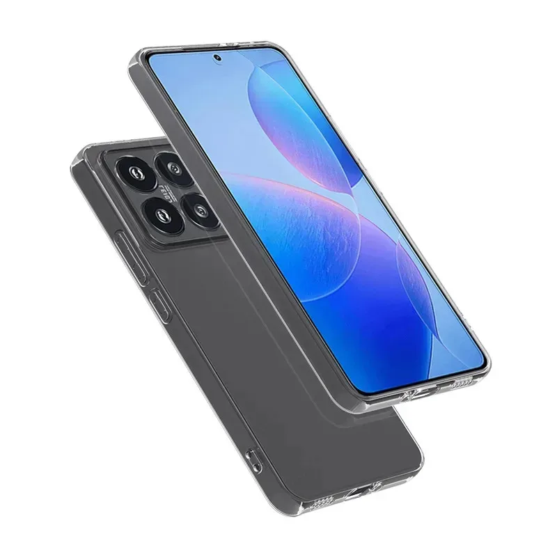 Clear Transparent Soft TPU Phone Case - Slim and Simple Design