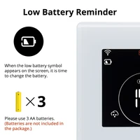 Beok Tuya WIFI Thermostat Battery-powered Thermoregulator  for Gas Boiler  Smart Home Smart Life Work with Alexa Google Home - Image 4