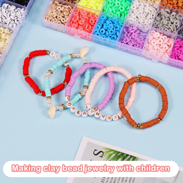 Polymer Clay DIY Beaded Jewelry Making Kit Assortment 3-POLY