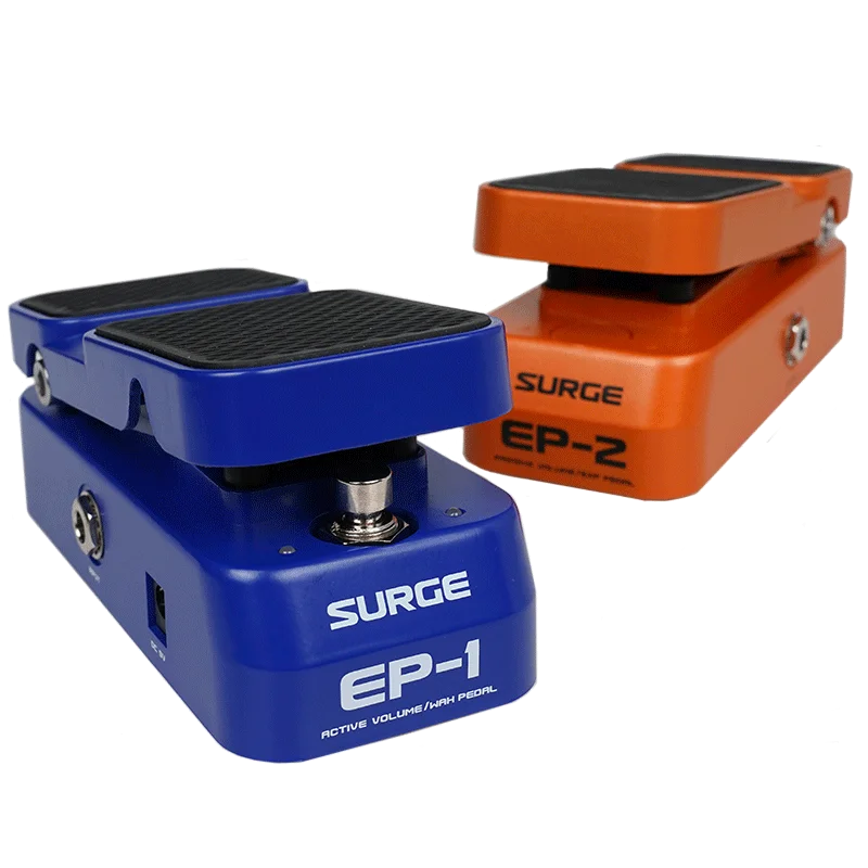 Valeton Surge EP 1 Mini Active Volume Pedal Blue EP1 Reverb EP 2