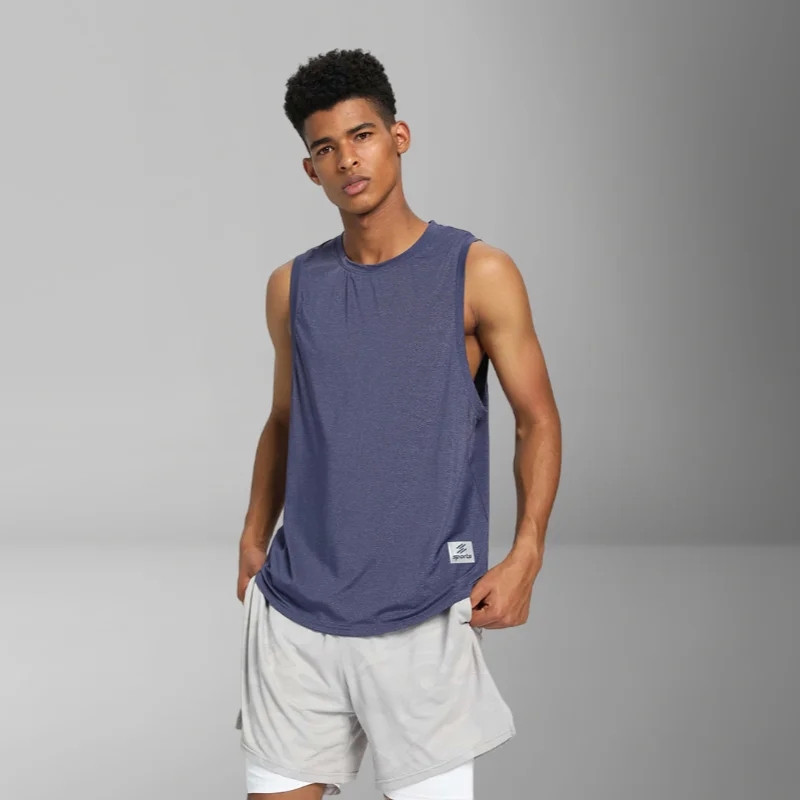 

Summer Sports Vest Men's Running Clothes Sleeveless Fitness T-shirt Base Shirt