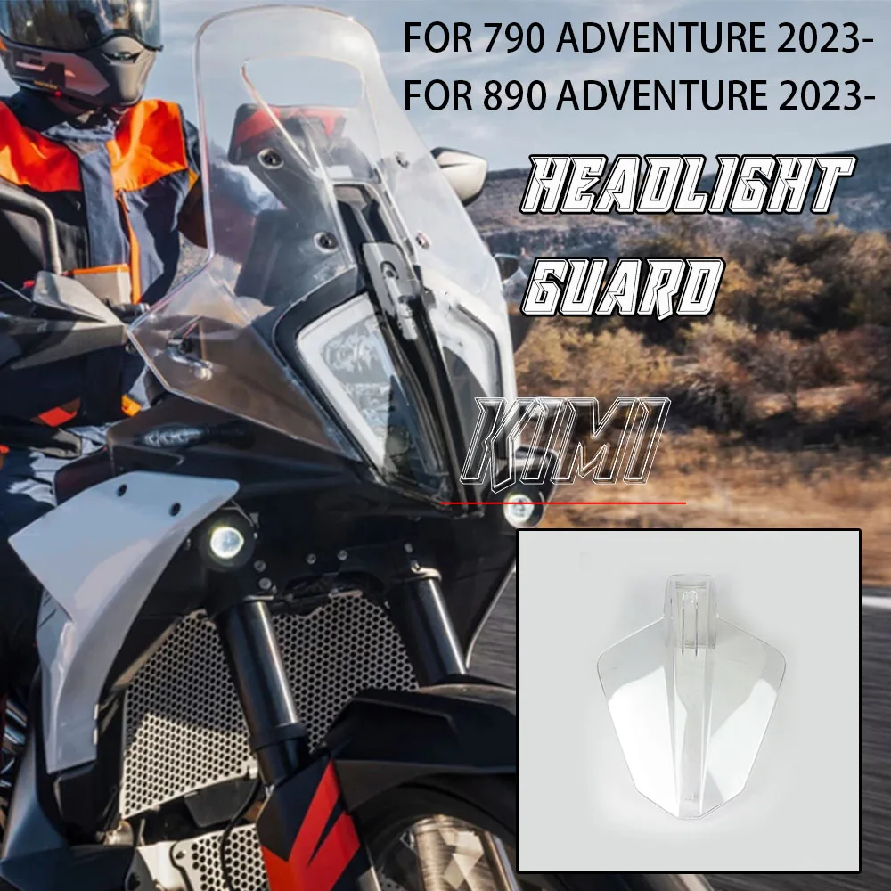 

Аксессуары для мотоцикла, акриловая защитная накладка на фару, защитная накладка на линзу 790, приключения 890, ADV 2023, 2024