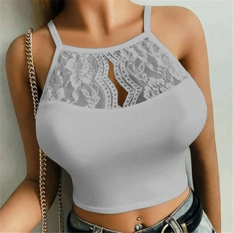 Women Bralette Crop Top Ladies Lace Tank Tops Vest Wireless Camis Sexy Camis Underwear Camisole Cropped Vest Haut Femme