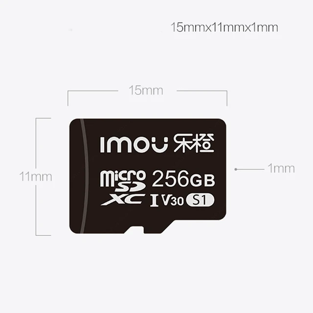 Imou Carte Micro SDHC 32 Go, Vitesse de Lecture jusqu'à 95 Mo/s