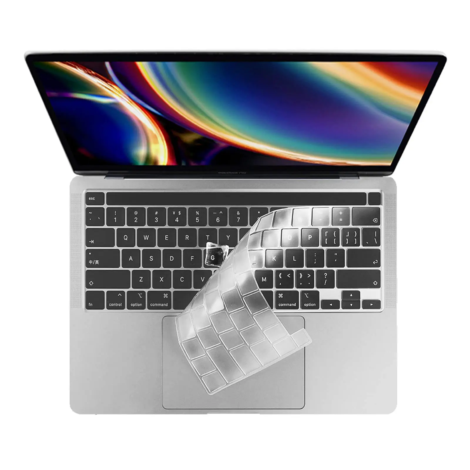 Housse De Clavier Ultra Fine Pour MacBook Air 15" MacBook Air 13,6" M3 M2 A2681 2024-2022 Et MacBook Pro 14/16" M3 M2 M1 Pro/Max A2442/A2485 2023 2022