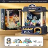 Mini Claw Machine Toys for Children DIY Automatic Doll Machines Coin Operated Play Game Claw Crane with Music Kids New Year Gift 6