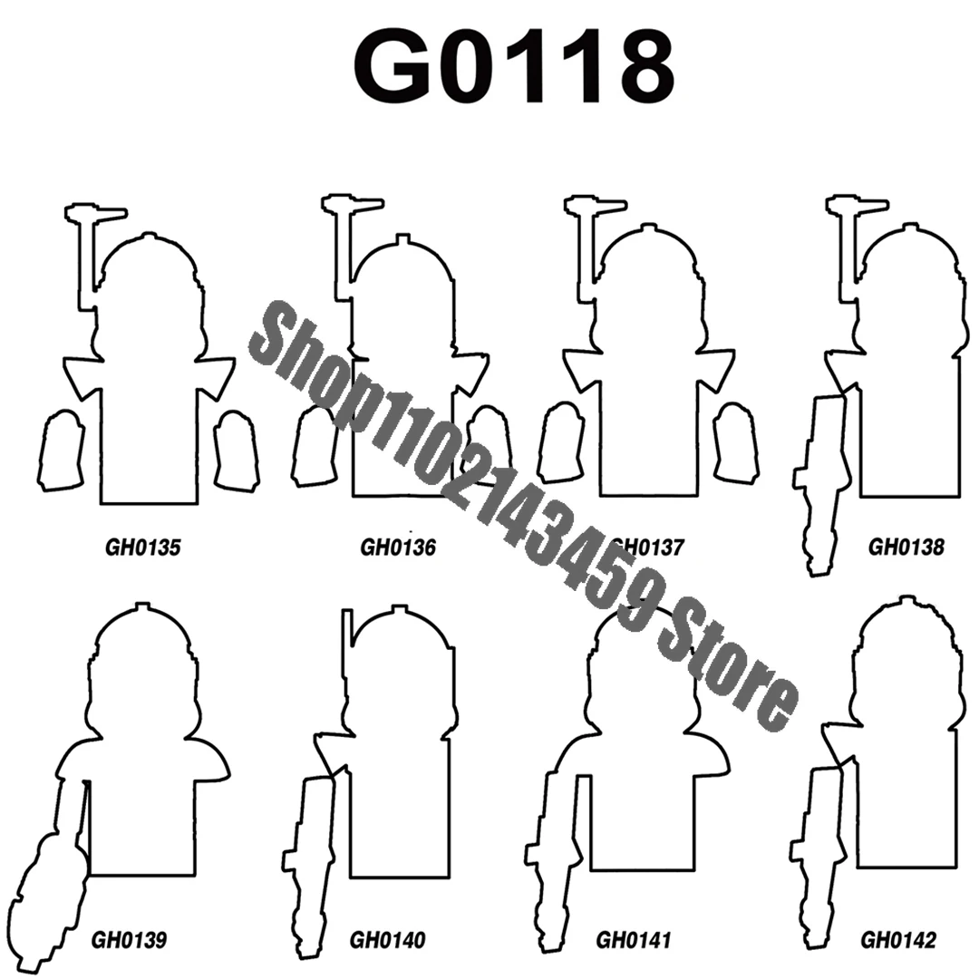 

Конструктор G0118, конструктор G0135, G0142, Космический солдат, герои аниме, 501st, мини-фигурки, экшн-игрушки, строительные блоки, Детская сборка, игрушки, подарки