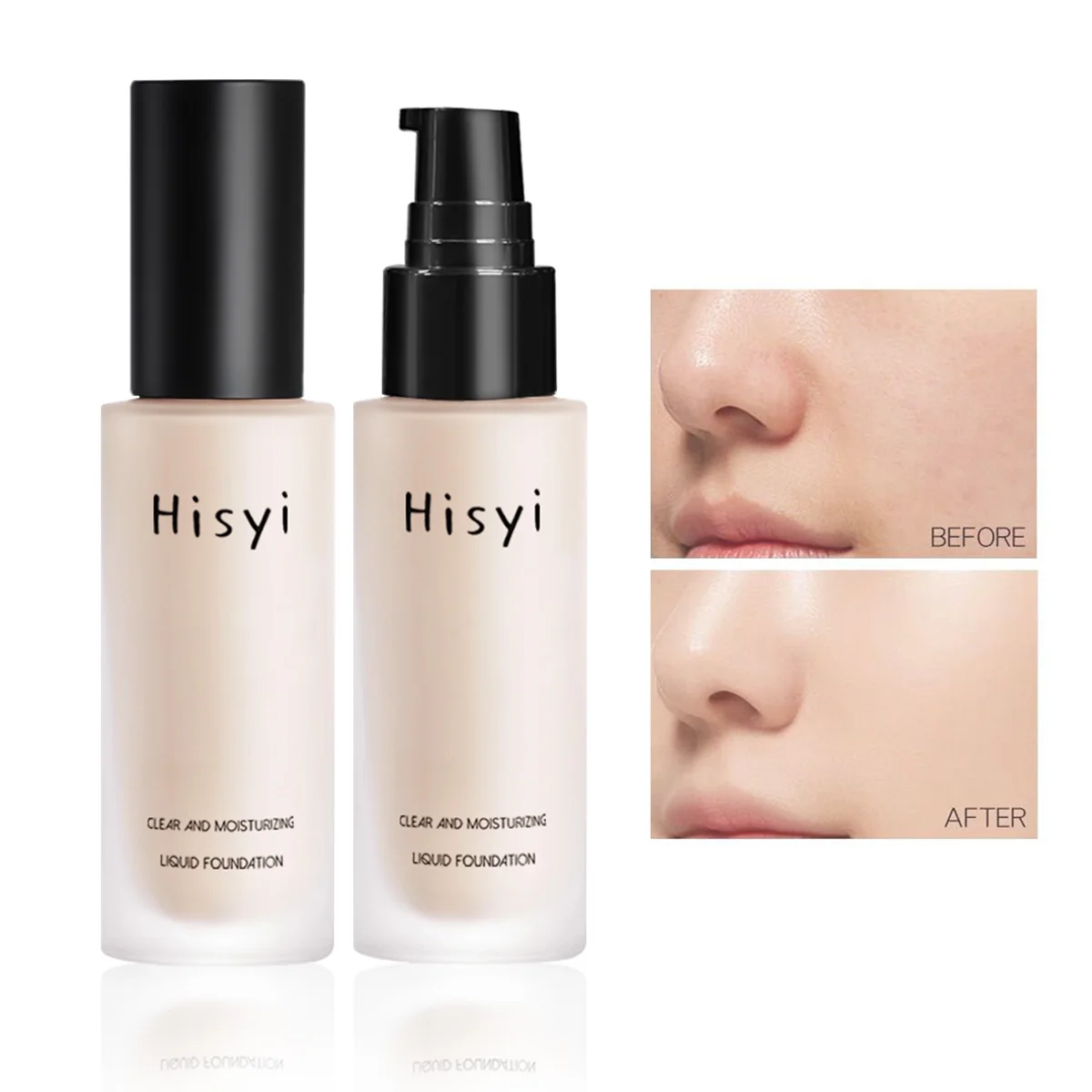 Cream Foundation - Naturally smooth texture, full coverage and long-lasting concealer, long-lasting waterproof for all skin tone 6