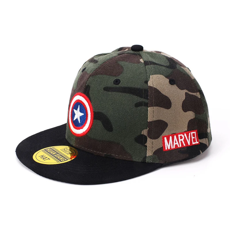 Disney Spiderman Cartoon Baby Hat Kids Baseball Cap Boy Girl Marvel Caps Snapback Hip Hop Child Toddler Cap Adjustable 2-8Y