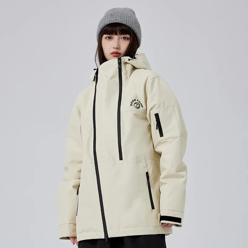 Women's Men's New Ski Jackets Thickened Durable Warm Skiing Coat Outdoor Waterproof Windproof Snowboarding Tops Clothes