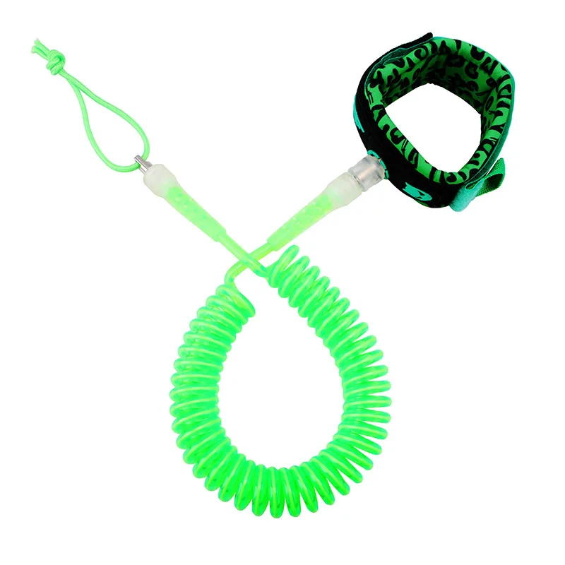 

10FT 5MM SUP Ankle Leash Surf Coiled Stand UP Paddle Board Leg Rope Surfing Accessories