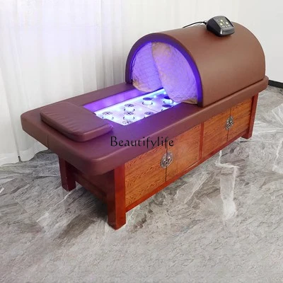 Cama Automática Moxabustão, Cama Vaporante Especial para Salão De Beleza