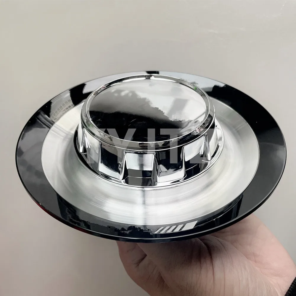 Wheel Hub Caps 1PC 154mm Aluminum Car Emblem Wheel Center Hub Rim Caps Cover Separate Part For Mercedes Benz AMG