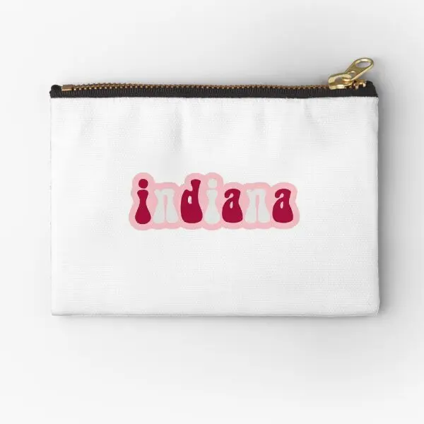 

Indiana Zipper Pouches Men Wallet Cosmetic Money Underwear Key Coin Pocket Bag Women Panties Packaging Socks Small Storage Pure