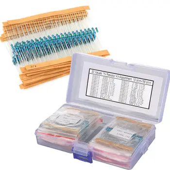 Kit of Metal Film Resistors (600 pcs)