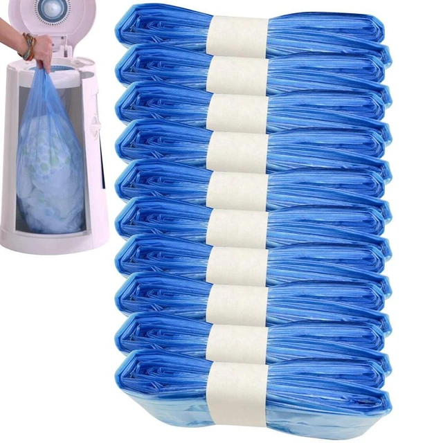 Sacs poubelle à couches, remplacement amical, sacs à déchets  anti-déchirure, sac poubelle, support de couche-culotte, sûr, cuillère à  soupe, 4.5m, PE, 10 pièces - AliExpress