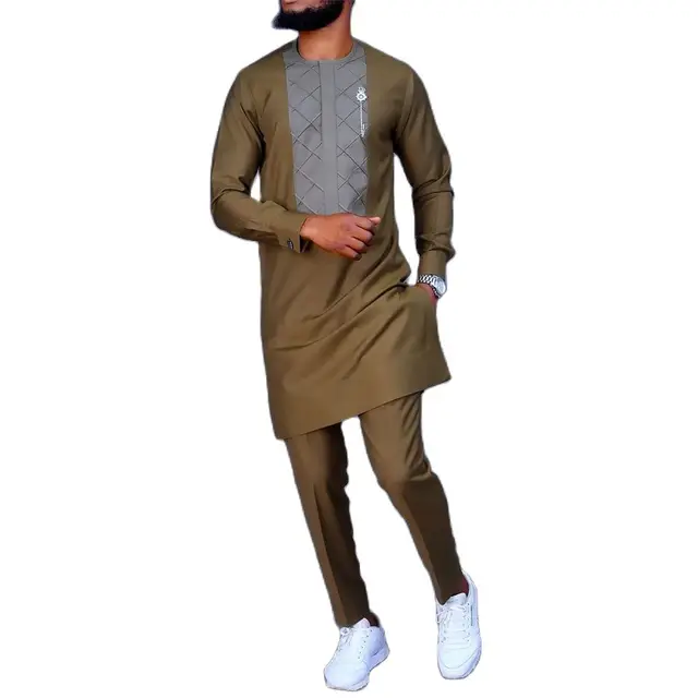 Musa Embroidery Kaftan Outfit - Image 5