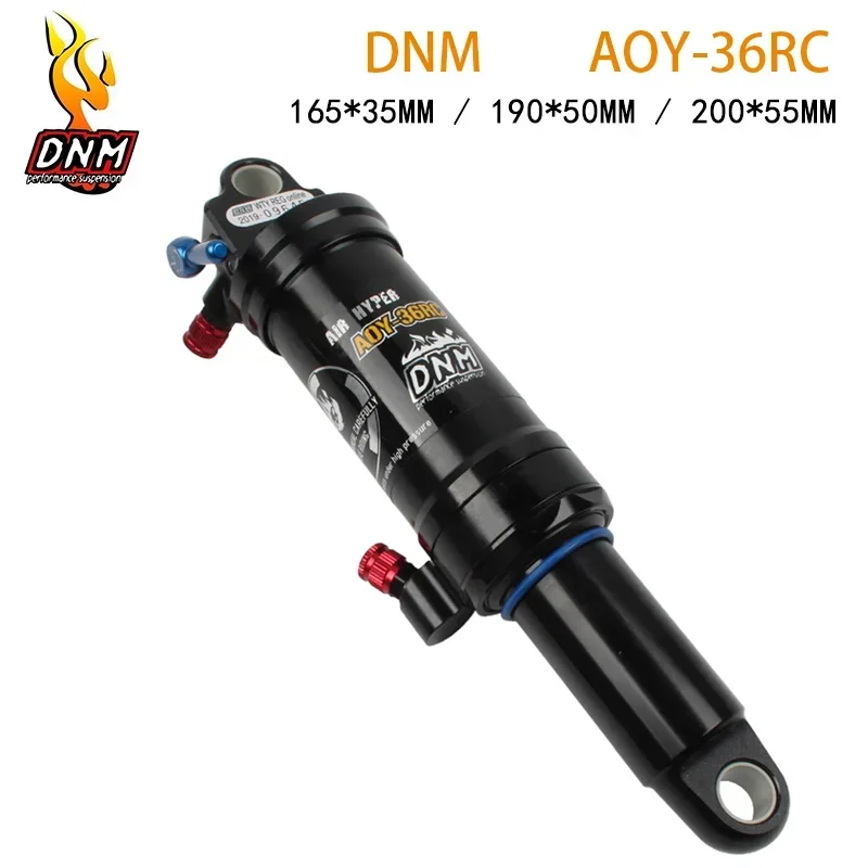 

DNM AOY-36RC Mountain Bike Rear Shock Absorber MTB XC rear bladder air pressure shock absorber manual 165/190/200mm