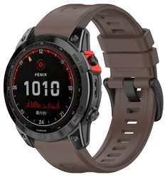 Premium QuickFit Strap - High - Quality Adjustable Watch Band in Various Sizes - 22MM QuickFit Strap (Brown)