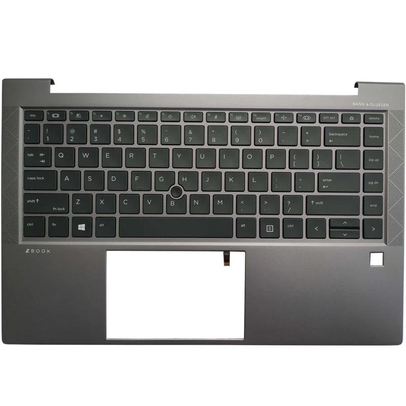NEW US laptop keyboard FOR HP ZBook Firefly 14 G8 14 G7 M44366001 with palmrest upper cover