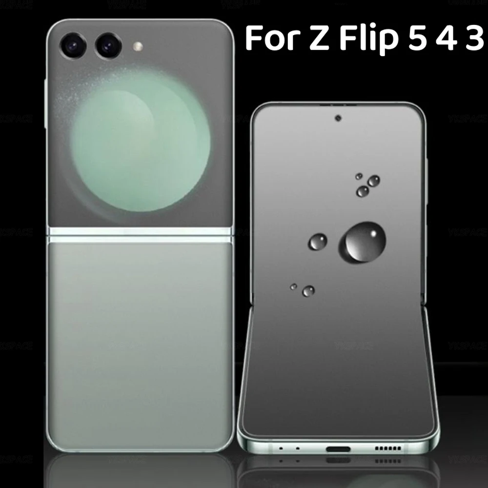 

Защитная пленка 3 в 1 для Samsung Galaxy Z Flip 3 4 5 6 W23 W24