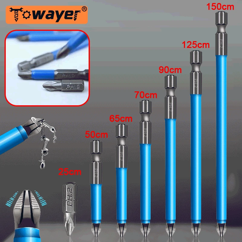 Cross Batch Head Ph2 Anti Slip Drill Bits Screw High Hardness