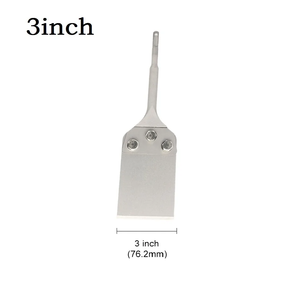 

Скребок SDS Plus профессионального качества с трехслойной конструкцией планшета и гибким лезвием для безопасной и эффективной работы