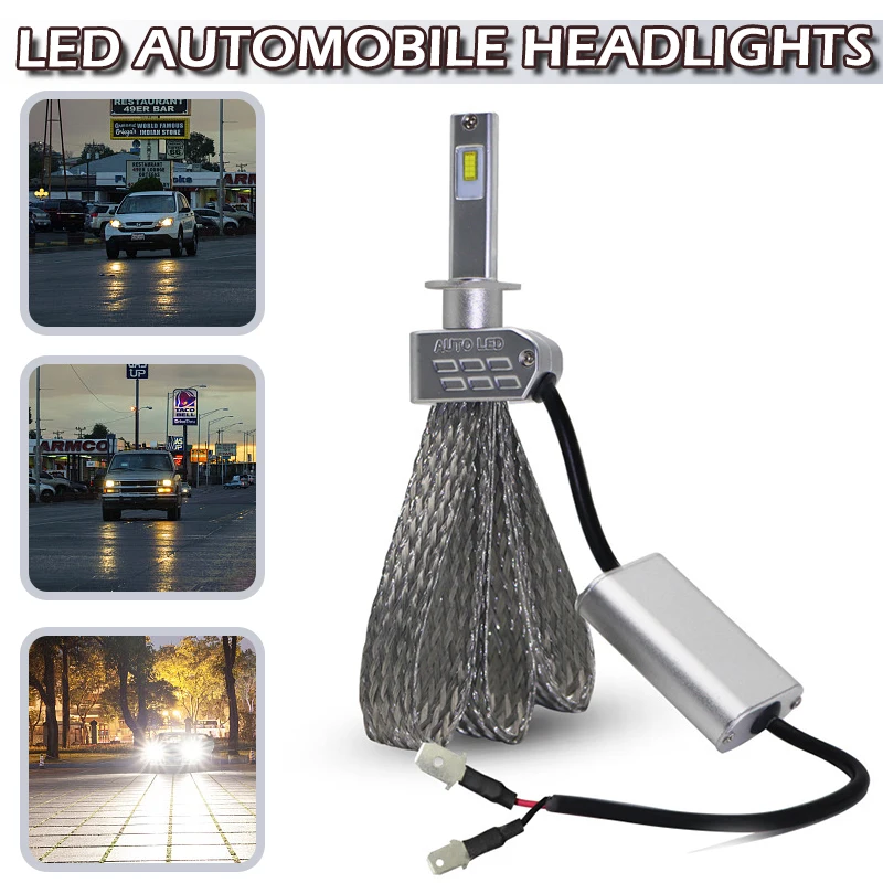 

Waterproof 12-24V 40W H7 Led Headlight Bulbs Fog Light 6000K White Auto Head Light Diode Lights Headlamp