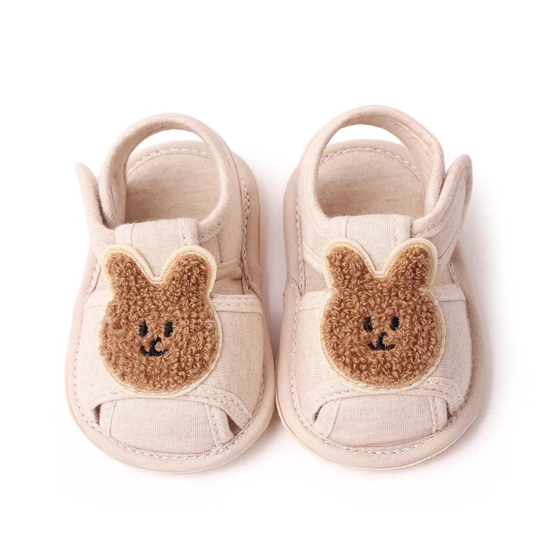 New Spring Autumn Baby Shoes Soft Sole Anti-Slip Infant Cotton First Walkers Cartoon Newborn Boys Girls Crib Shoes